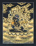 Vajrapani Thangka: Wielder of Indestructible Power - T-S-BT-BB-V-0130
