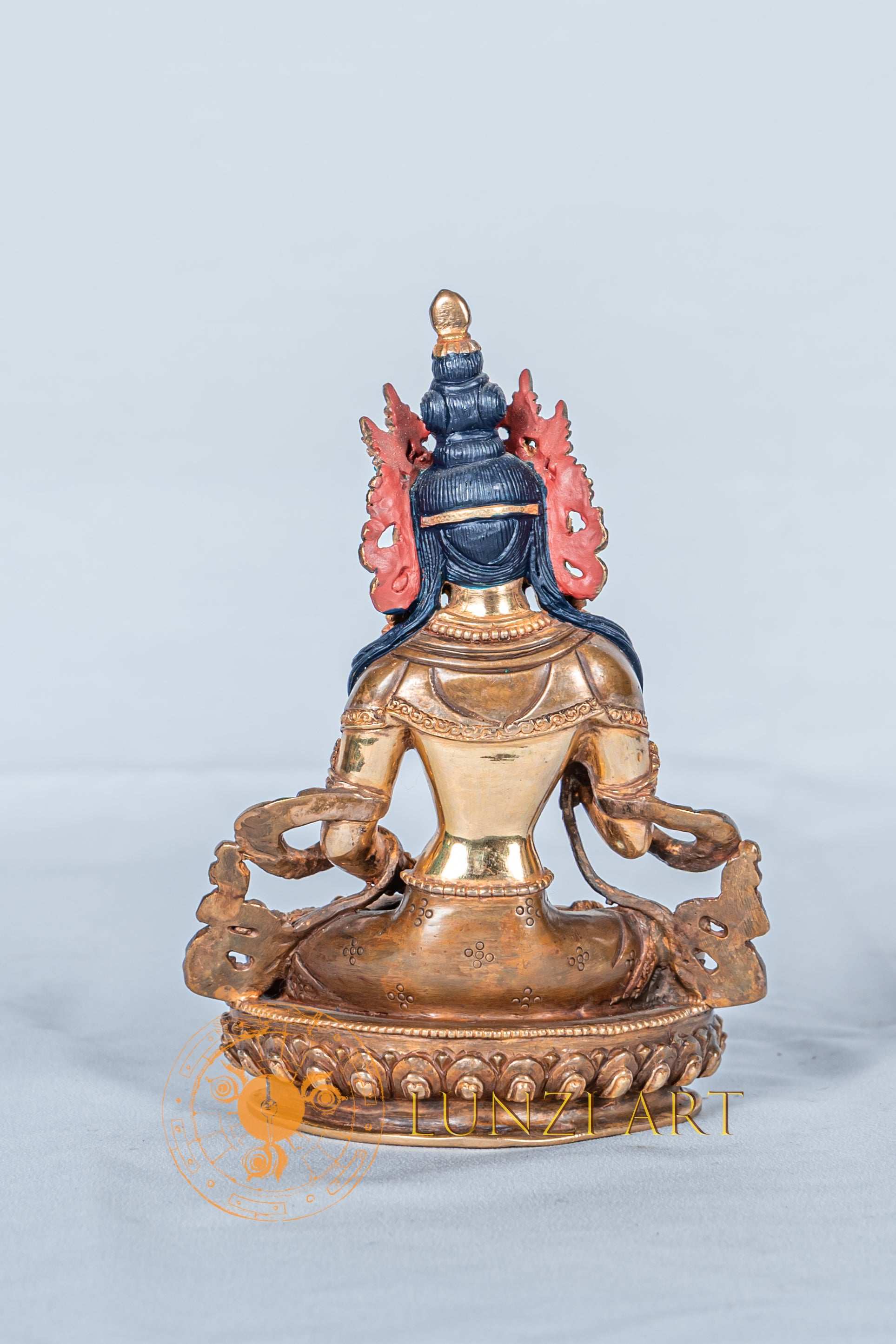 Vajrasattva | Half Gold Plated - statues