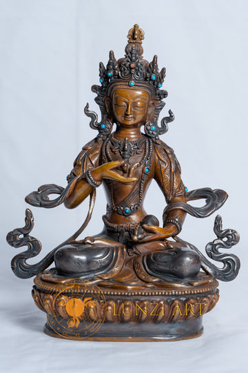 Vajrasattva Statue | Full Gold-Plated - statues