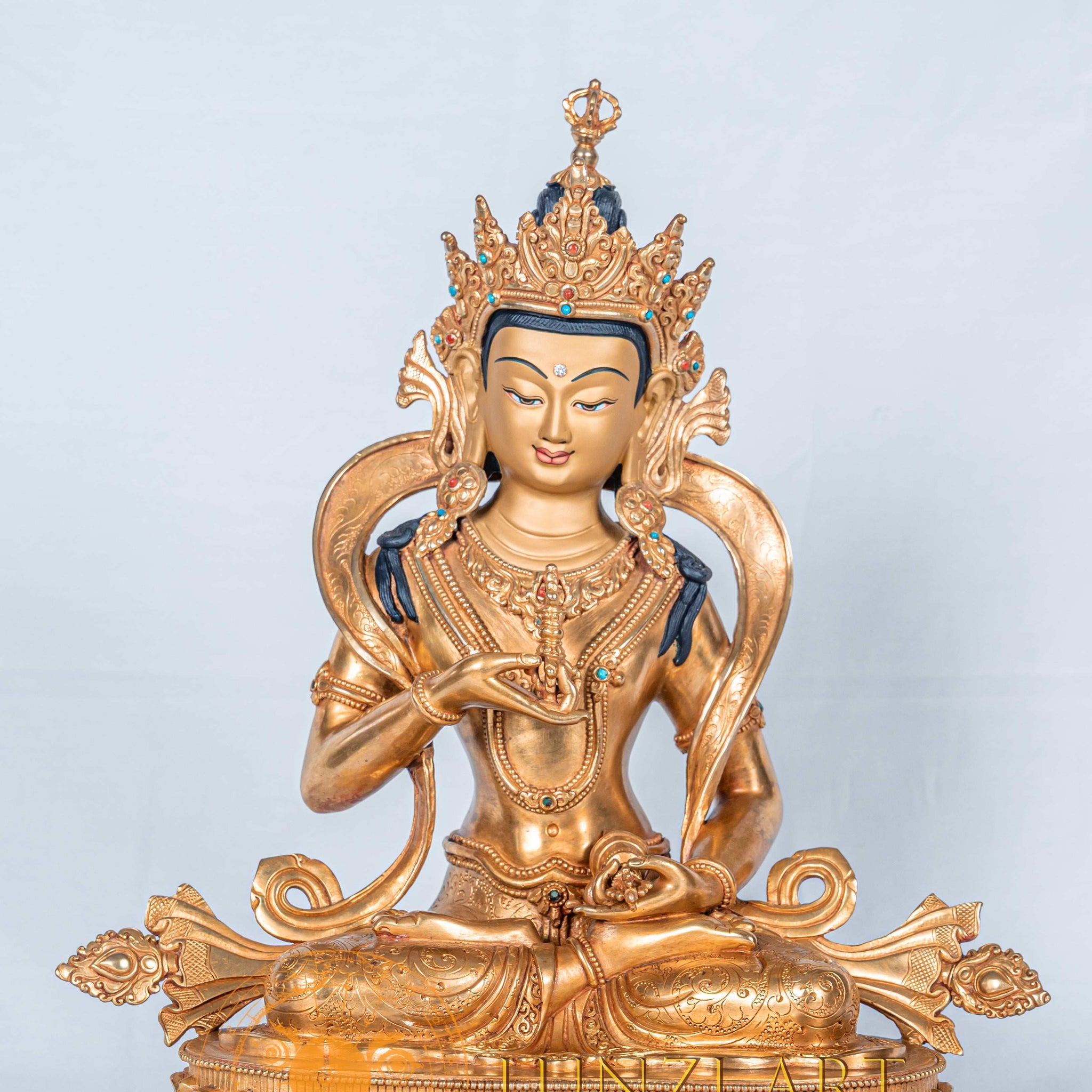 Vajrasattva Statue | Full Gold Plated - statues