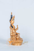 Vajrasattva Statue | Fully Gold-Plated Copper - statues