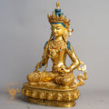 Vajrasattva Statue | Gold-Plated Copper - S-P-R-CG-FG-V-00234