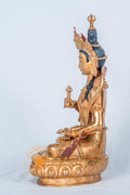 Vajrasattva Statue | Handcrafted Full Gold Plated Art - S-B-RM-FG-CG-VS-0120