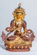 Vajrasattva Statue | Mercury Gold Plated on Copper - statues
