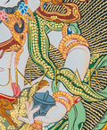 Vajrasattva in Union Thangka: The Ultimate Purification - T-B-HT-BB-VC-0060