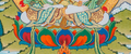 Vajrasattva in Union Thangka: The Ultimate Purification - T-B-HT-BB-VC-0060