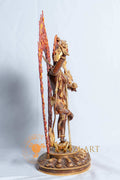 Vajravarahi (Dorje Phagmo) Statue | Pure Copper with 24k Half Gold Plating - statues