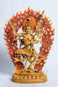 Vajravarahi (Dorje Phagmo) Statues | 24k Full Gold Plated - S-B-RM-FG-CG-VV-0058
