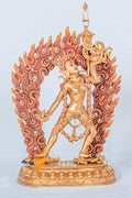 Vajrayogini Sculpture | Full Gold Plated Handmade Statue - S-B-RM-FG-CG-VY-0078
