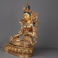 White Tara | Full Gold-Plated Copper - S-P-BA-FG-CG-WT-00196