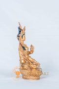 White Tara Statue | Fully Gold-Plated Copper - statues