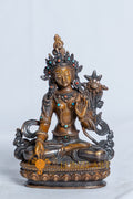 White Tara Statue | Handcrafted Premium Copper Goddess - S-B-RM-C-WT-0030