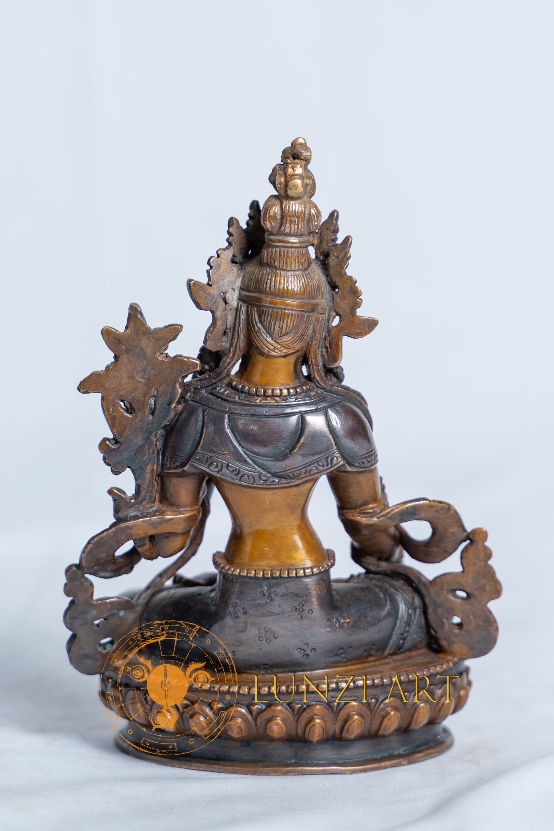 White Tara Statue | Handcrafted Premium Copper Goddess - S-B-RM-C-WT-0030