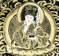White Tara Thangka: Embodiment of Eternal Serenity - T-PS-SS-BB-WT-0005