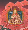 White Tara Thangka: Hand-Painted 24K Gold Buddhist Art - T-S-BT-BB-AU-WT-0024