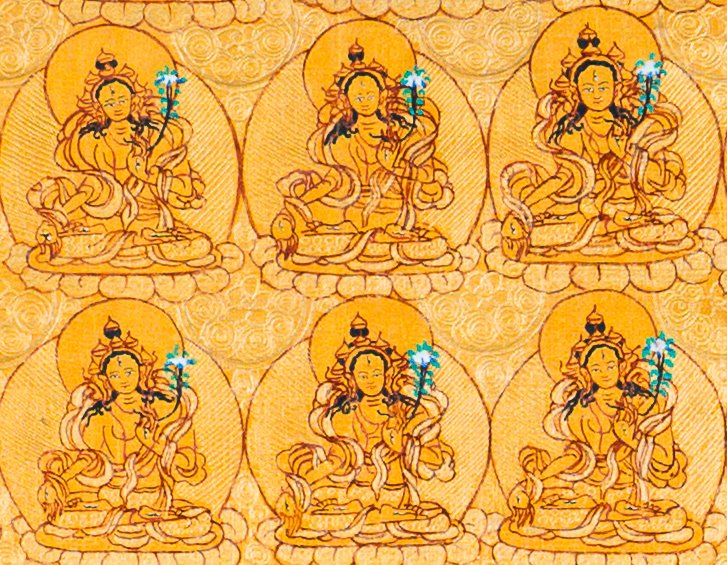 White Tara Thangka: The Infinite Mother of Longevity - T-B-HT-RB-WT-0080