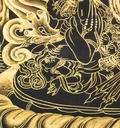 Wrathful Hayagriva Thangka – The Thunderous Protector - T-S-BT-BB-VK-0140
