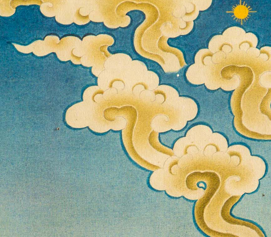 Yamantaka Yab-Yum Thangka: The Union of Wisdom and Method - T-S-BT-PB-AU-SB-0153