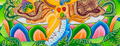 Yellow Jambhala Thangka: The Sovereign of Spiritual and Material Wealth - T-B-HT-RB-Z-0067