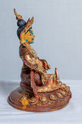 Zambala (Jambhala) Statue |  Copper with Mercury Gold Plating - S-B-AS-MG-CG-Z-0007