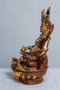 Zambala (Jambhala) Statue |  Copper with Mercury Gold Plating - S-B-AS-MG-CG-Z-0022