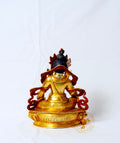 Zambala (Jambhala) Statue | Pure Copper Gilded, 24k Gold Plated - statues