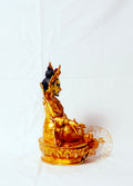 Zambala (Jambhala) Statue | Pure Copper Gilded, 24k Gold Plated - statues
