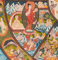 The Mystical Wheel of Life Thangka - T-S-BT-PB-AU-WOL-0154