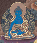 Hand-Painted Jambhala Thangka - T-S-BT-BB-AU-J-0092