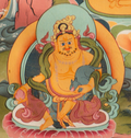 Hand-Painted Seto Mahakala Thangka - T-S-BT-BB-AU-AM-0151
