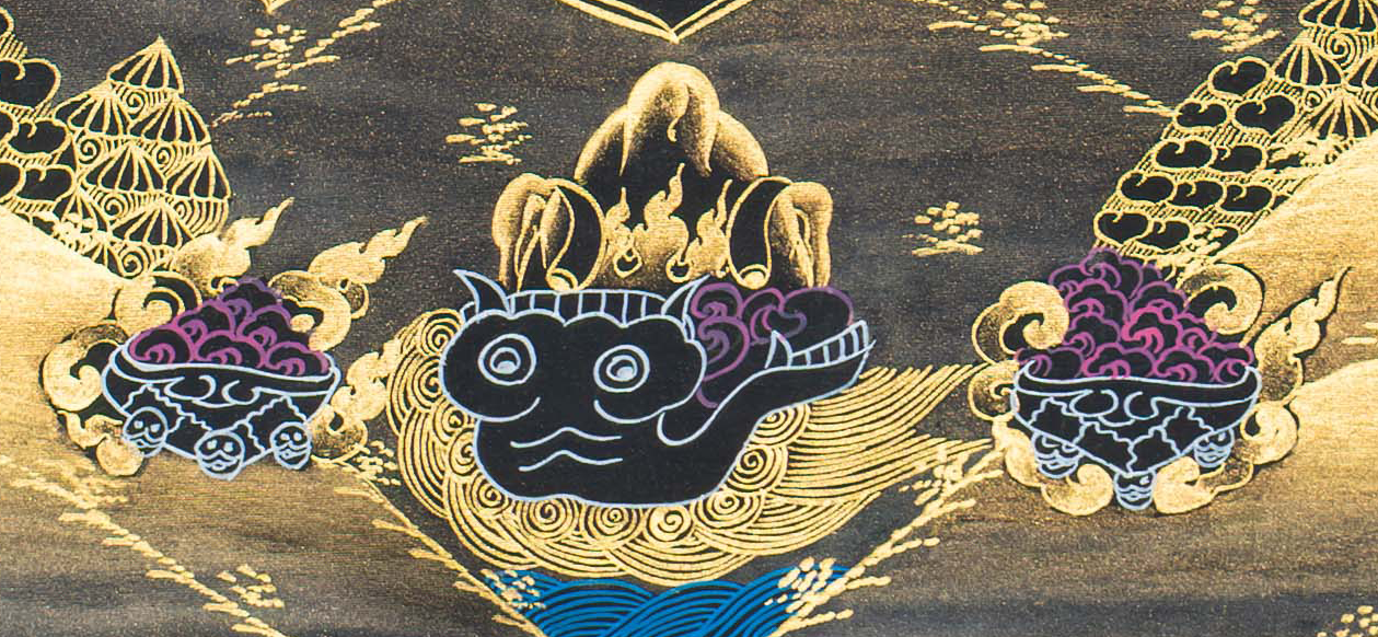 Mahakala Thangka: Guardian of the Sacred Path - T-S-BT-BB-M-0126