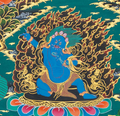 Hand-Painted Manjushree Thangka - T-S-BT-RB-M-0106