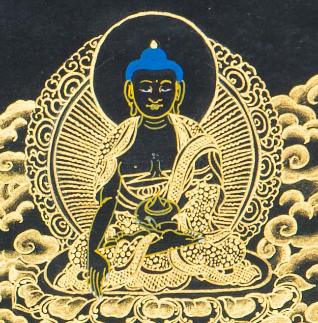 Vajrabhairava Thangka – The Terrifying Victor - T-S-BT-BB-CS-0134