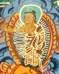 Hand-painted Buddhist Wheel of Life Thangka - T-B-HT-BB-WOL-0014