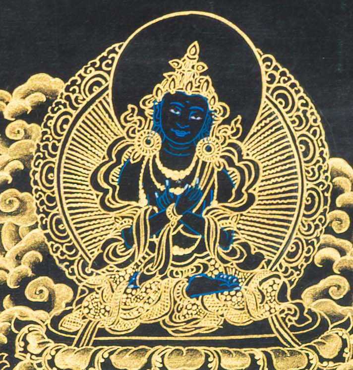 Vajrabhairava Thangka – The Terrifying Victor - T-S-BT-BB-CS-0134