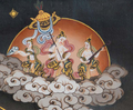 Manjushri Thangka: Embodiment of Transcendent Wisdom - T-S-BT-CB-AU-M-0125