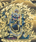 Vajrabhairava Thangka – The Terrifying Victor - T-S-BT-BB-CS-0134