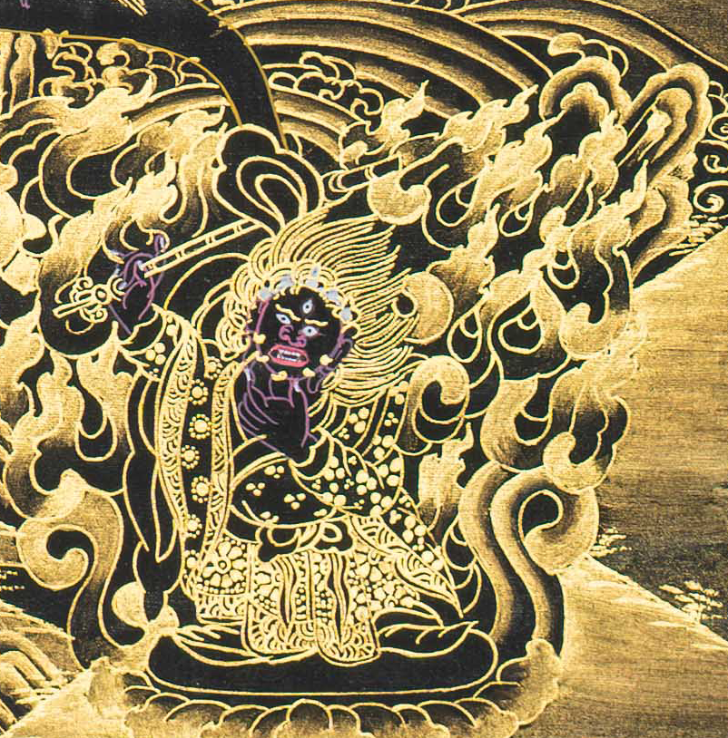 Palden Lhamo Thangka – The Divine Protectress on Horseback - T-S-BT-BB-PL-0135