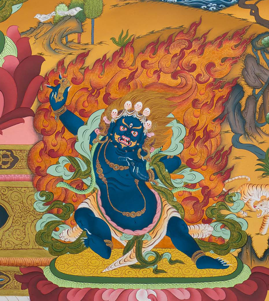 The Thousand-Armed Compassionate Avalokiteshvara Thangka - T-S-BT-GB-AU-A-0141