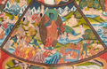 The Mystical Wheel of Life Thangka - T-S-BT-PB-AU-WOL-0154