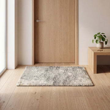 Meditation Mat / Door Mat | Handwoven Pure Wool and Silk Carpet