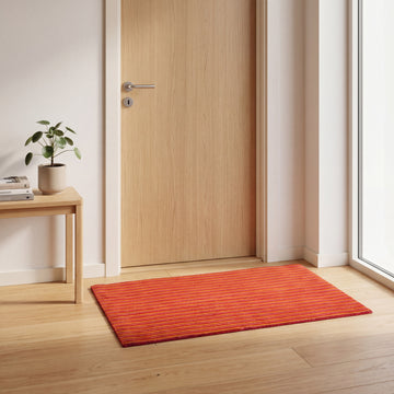 Meditation Mat / Door Mat | Handwoven Wool and Silk Carpet