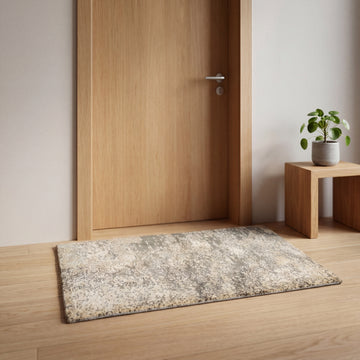 Meditation Mat / Door Mat | Handwoven Pure Wool and Silk Carpet