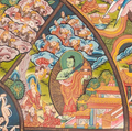 The Mystical Wheel of Life Thangka - T-S-BT-PB-AU-WOL-0154