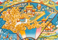 Hand drawn masterpiece of the Wheel of Life (Reincarnation) | Buddhist Dharma Thangka - T-B-HT-BB-WOL-0015