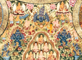 Handmade Traditional Mandala Thangka of Infinite Buddhas: The Sacred Wheel of Awakening - T-PS-SS-BB-TM-0014