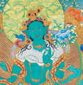 Divine Green Tara Thangka: Embrace Compassion and Protection in Sacred Art - T-S-BT-RB-AU-GT-0113