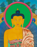 Authentic Buddha Shakyamuni Thangka: A Symbol of Enlightenment and Peace - T-S-BT-RB-AU-SB-0115
