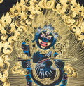 Mahakala Thangka: Sentinel of Sacred Compassion - T-S-BT-BB-M-0133