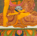 The Divine Shakyamuni Buddha with Disciples Thangka - T-S-BT-RB-AU-SB-0149